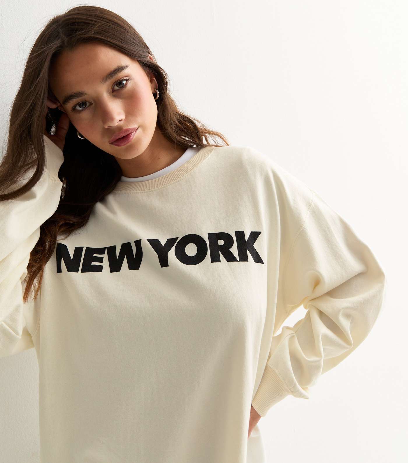Off White New York Oversized Sweatshirt  Image 2