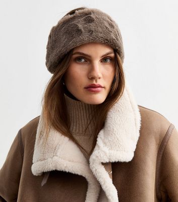 Fendi Mink Headband Fox Fur Headband In Gray Color Mink Headband