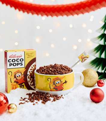 Yellow Coco Pops Mug And Cereal Box Set