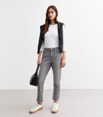 New look grey jeans best sale