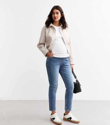 Maternity Over Bump Straight Hannah Jeans 