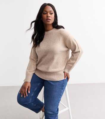 Curves Mink Crew Neck Jumper