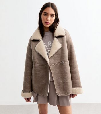 New shearling coats hotsell