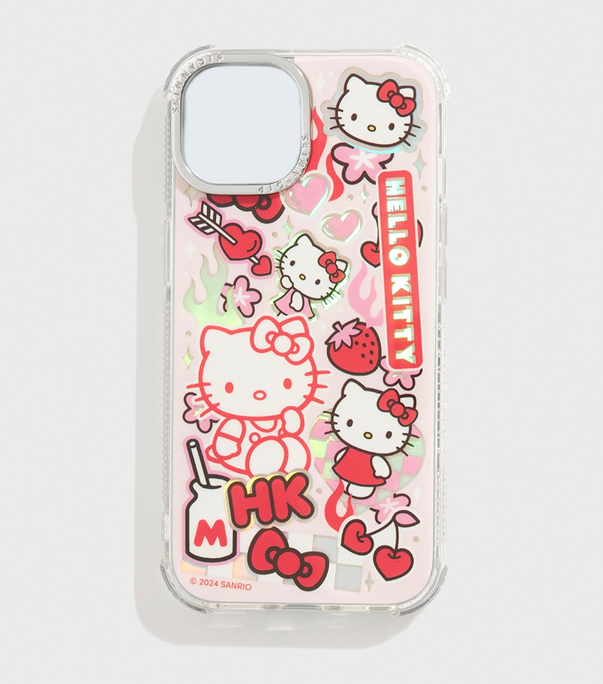 Pink Hello Kitty Shock iPhone Case Skinnydip New Look