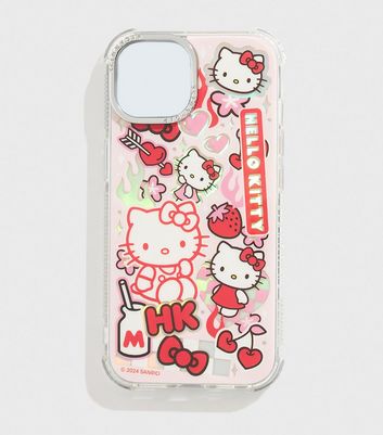 Skinnydip Pink Hello Kitty Shock iPhone Case New Look