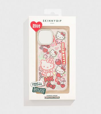 Skinnydip Pink Hello Kitty Shock iPhone Case New Look