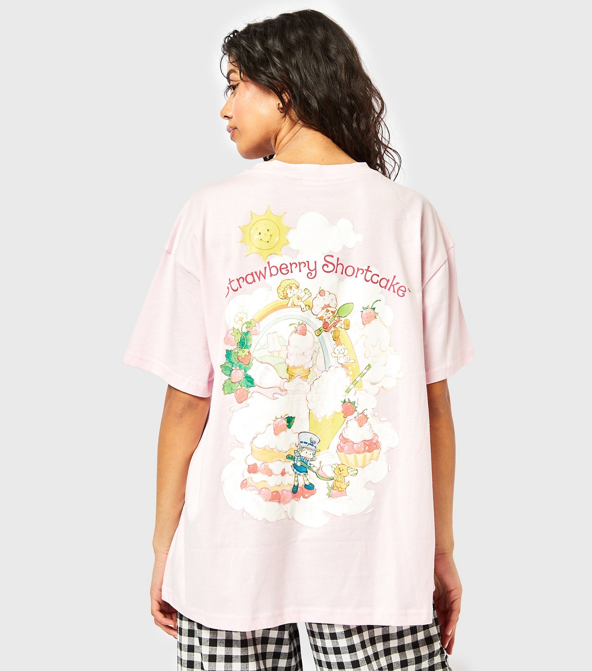 Women's Pink Strawberry Shortcake T-Shirt Skinnydip New Look