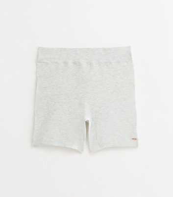 Dorina Grey Ribbed Cycling Shorts 