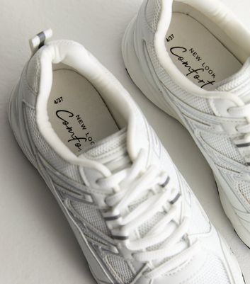 White Chunky Trainers