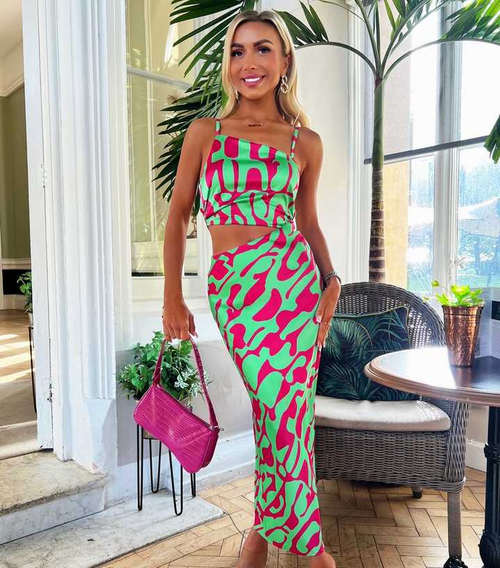 New Look Xs Paris Dresses AX Paris Multicoloured Floral Print Mini