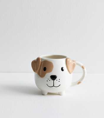 White Spotted Dog Mug