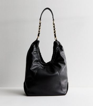 Hobo bag with chain strap sale