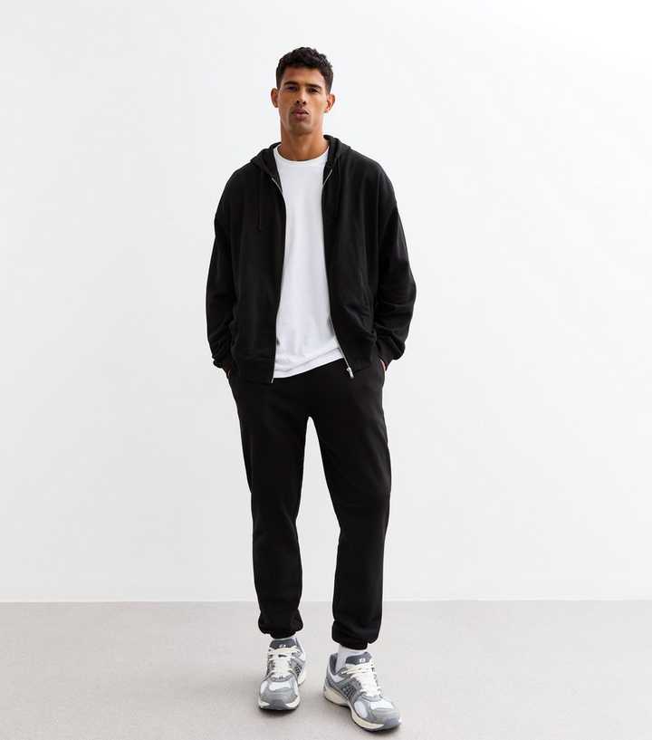 Men's Plus Size Zip Hoodie – Heavy Cotton Blend