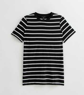 Black Striped Jersey T-Shirt