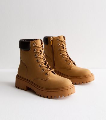 Tan lace up boots on sale