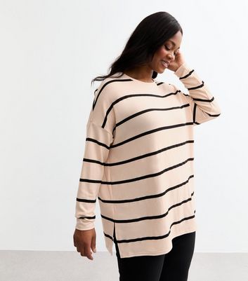 asos striped long sleeve top