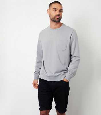 Threadbare Grey Crew Neck Sweatshirt 