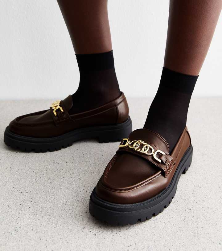 Loafers New Look Tan Shoes Buy INVICTUS Men Brown Textured