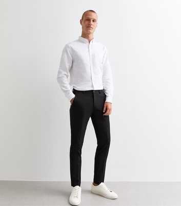 Jack & Jones Black Stretch Trousers