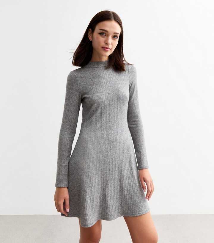 knee length dresses for ladies Hooded Skater Dress (color options) – Spicy Chic Boutique main image 0