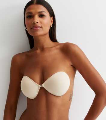 Off White Secret Cup Stick-On Bra