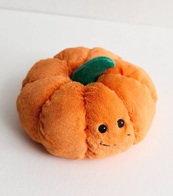 Orange Pumpkin Microwaveable Hottie New Look