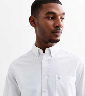 Farah White Poplin Shirt