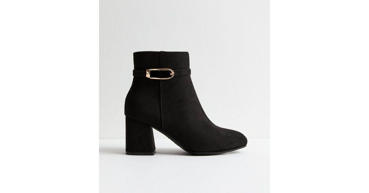suedette ankle boots