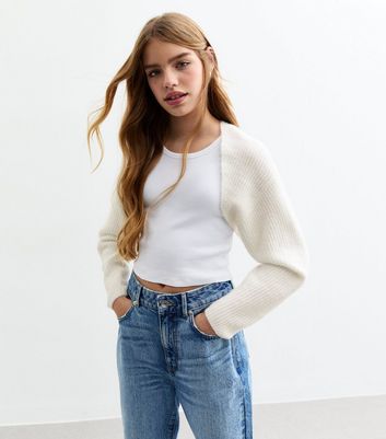 White shrug girls clearance