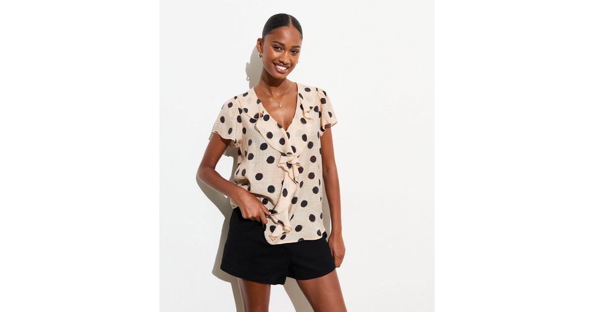 Sonder Ruched Blouse Off White