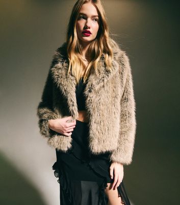 New look faux fur on sale