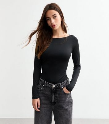 New look black bodysuit deals
