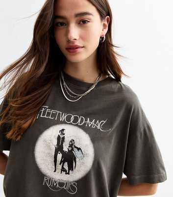 Dark Grey Fleetwood Mac T-Shirt