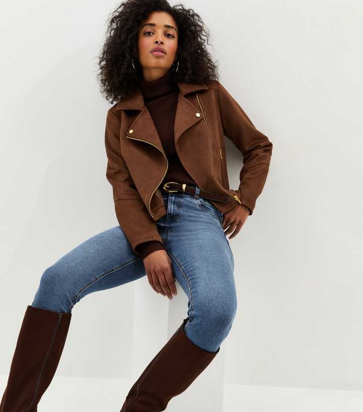 Blue High Waist Yazmin Skinny Jeans 