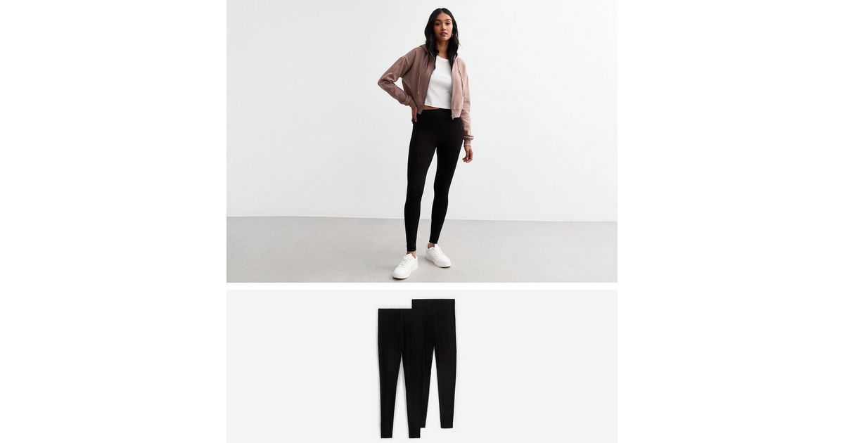 2 Pack Black Leggings main image 0