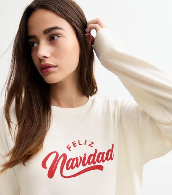 Feliz navidad sweatshirt best sale