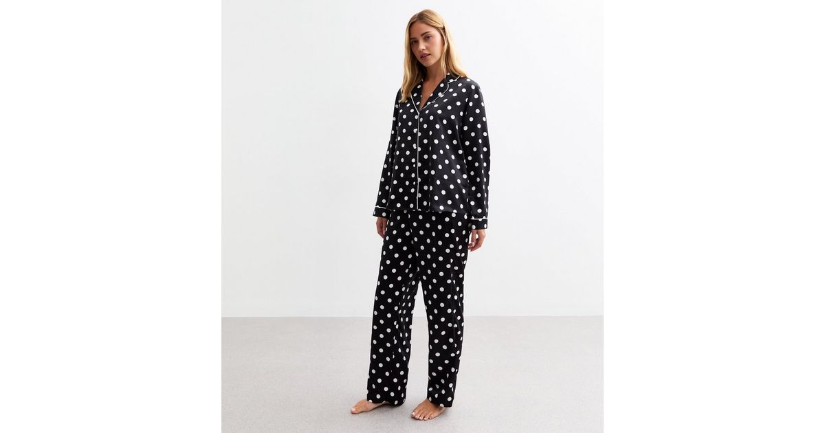 Noctis Polka Dot Pyjama Shirt
