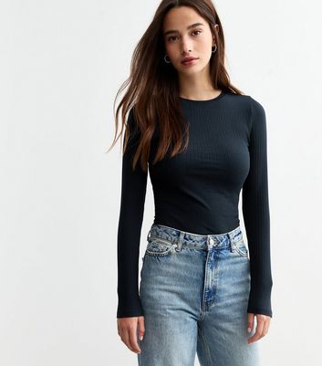 Crew neck bodysuit on sale