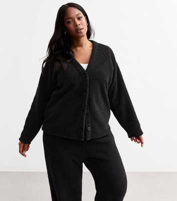 Curves Black Borg Cardigan