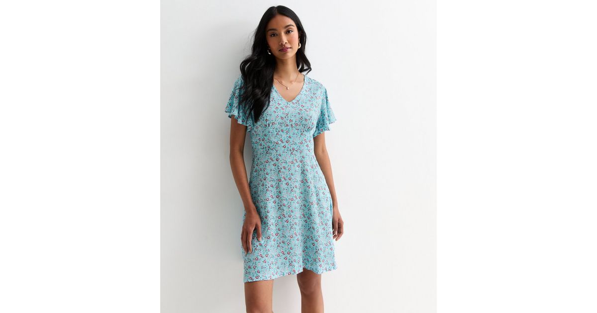 Sundown Soul Dress in Navy Floral Satin