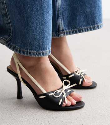 Public Desire Strappy Stiletto Sandals