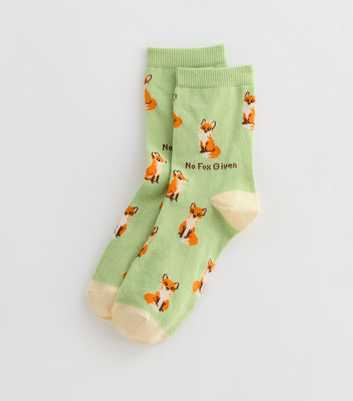 Green No Fox Given Socks 