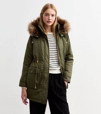 Parka Coats Women s Parka Jackets New Look