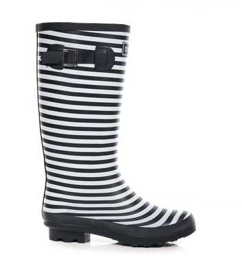 Regatta Navy Stripe Wellington Boots