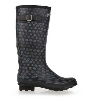 Regatta Black Spot Wellington Boots