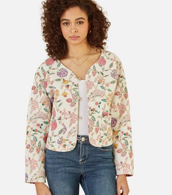 Floral jacket new look hotsell