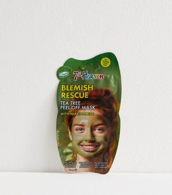 7th Heaven Blemish Rescue Tea Tree Peel Face Mask New Look