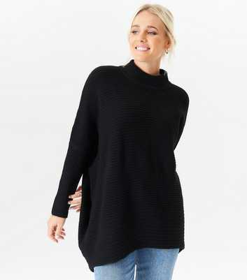 Gini London Black Longline Jumper 