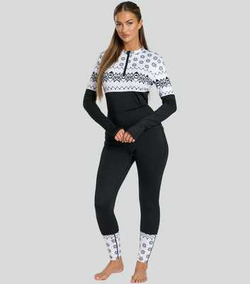 South Beach Black Base Layer Leggings