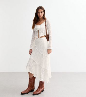 Lace skirt new look best sale